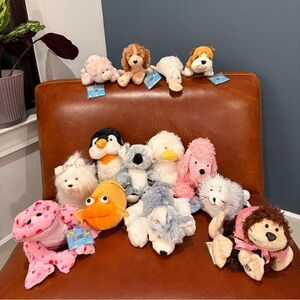 Lot of 15 Webkinz Plush – Retired – With Tags– Love Frog, Fantail Goldfish &more